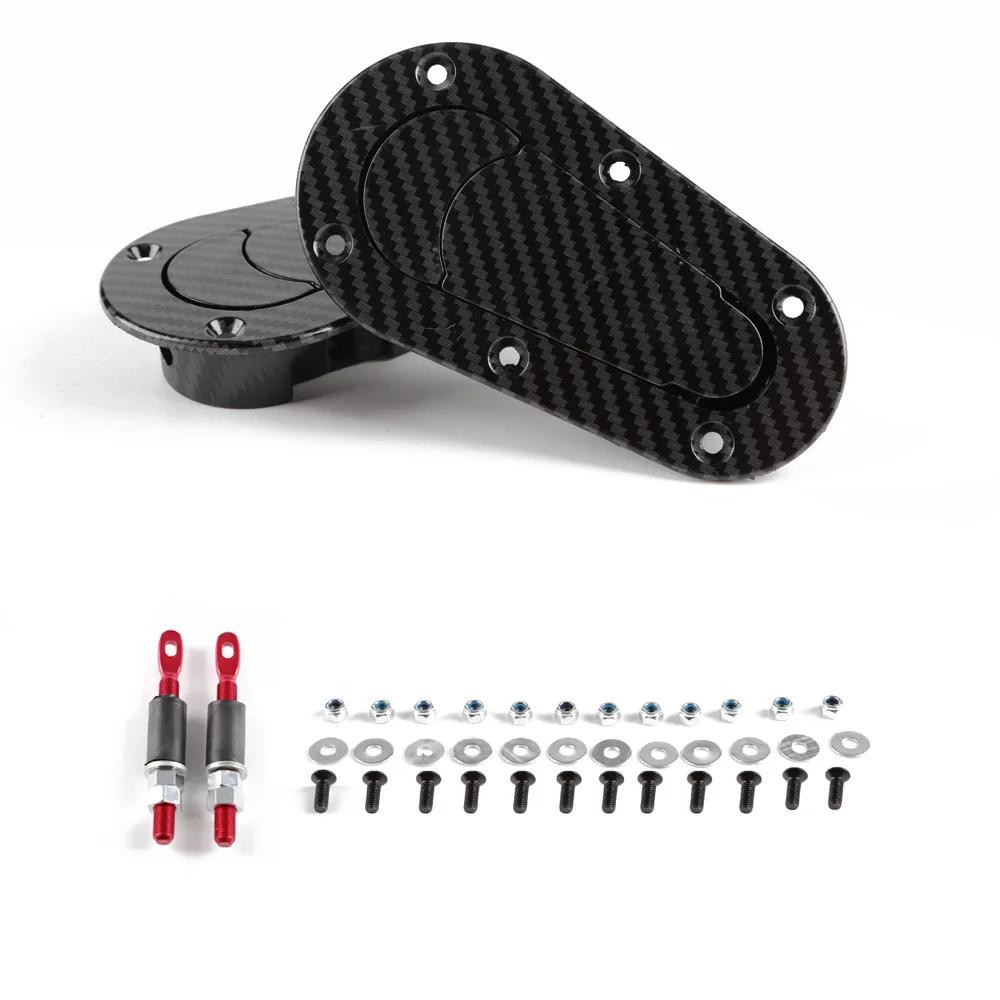 Car Hood Lock Kit Universal Racing Car Hood Pin Engine Bonnet Latch Lock Kit Refitting With Keys Hood Lock Mount Car Accessorie