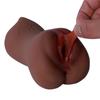 3in1 Realistic 3D Vagina Anal Plug Mouse Male Masturbator Cup Adult Sex Doll for Men Airplane Cup