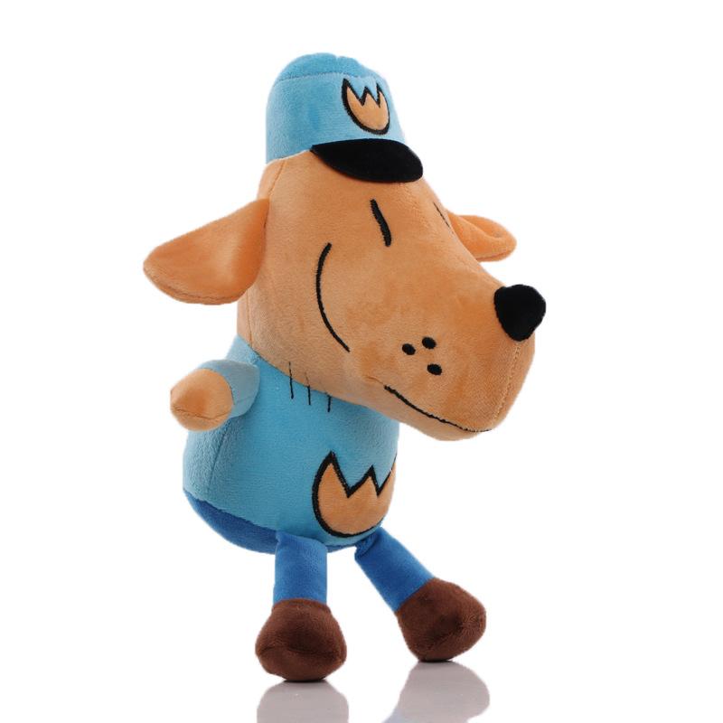 25cm Dog Man Plüschtier Anime Dogman Petey Katze Welpe Chief Plüschtier Weiche Kuscheltiere Spielzeug Puppe Kinder Geburtstagsgeschenke