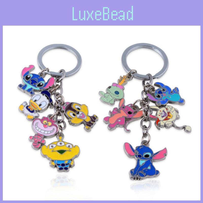 Stitch Anime Keychain Metal Pendant Cartoon Character Gift For Collectors