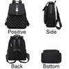 Hohe Qualität Nylon Wasserdichte Rucksack Frauen Casual Lides Schulter Tasche Niet Dekoration Schule Taschen Für Jugendliche Mädchen Mochilas