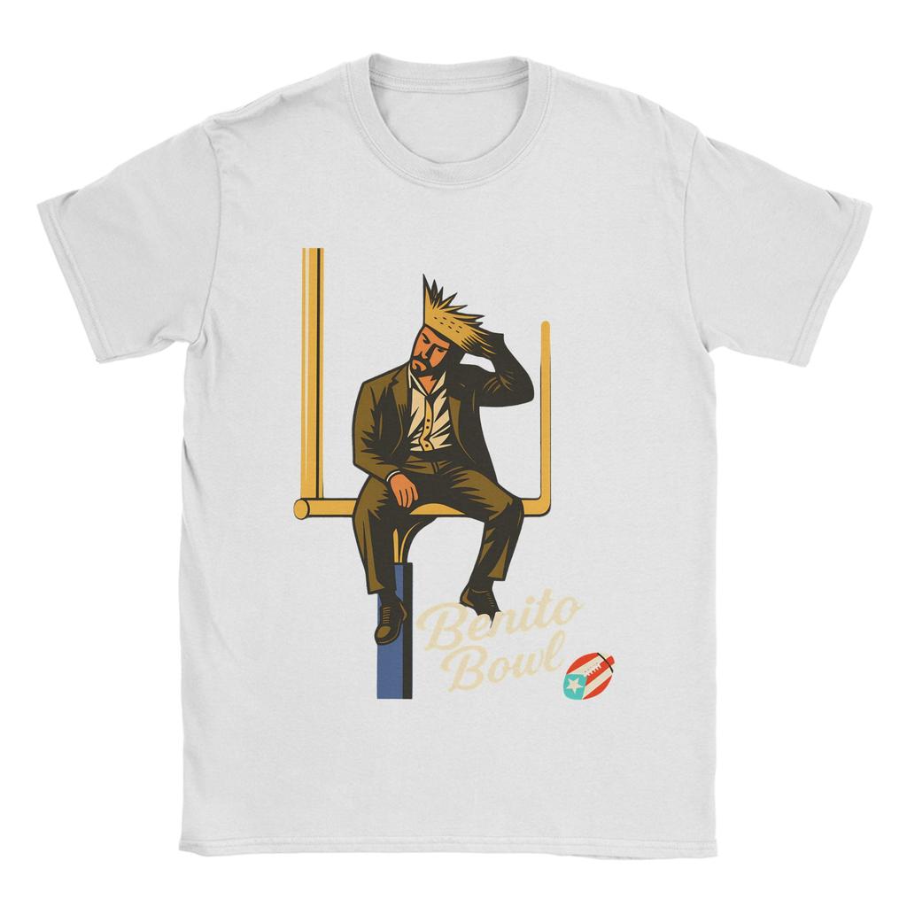 Bad Bunny Super Bowl LX 2026 T-shirt Grafica Cotone unisex Manica Corta Camicia Larga Moda Y2k Hip Hop Estiva Nuova Unisex streetwear