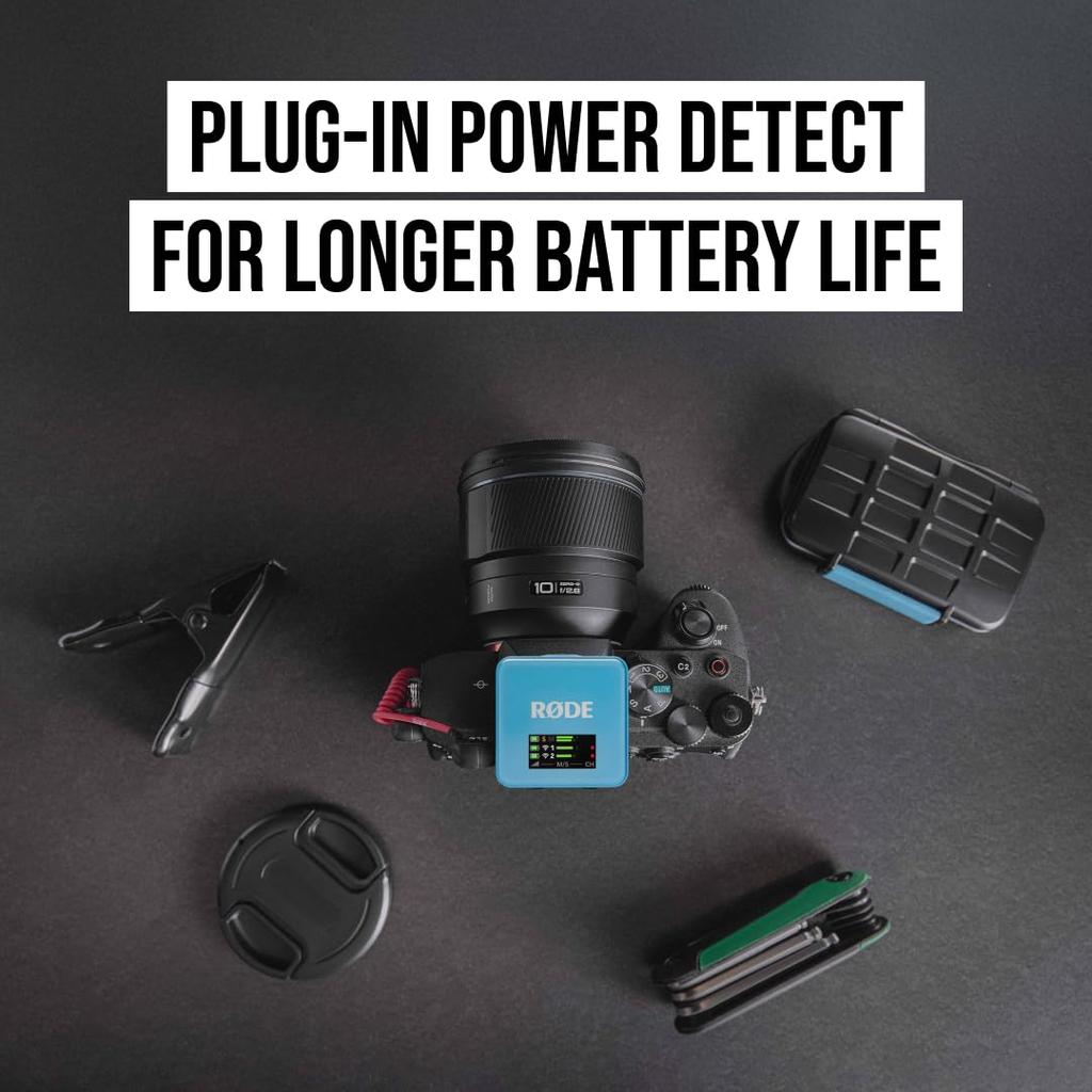 RODE Microphones Wireless Go Blue WIGOGEN3BLU (3rd Generation)