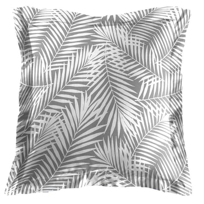 Taie d&amp;#39oreiller 63 x 63 cm Botania gris