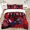 3pcs Batman Duvet Cover Set (1 Duvet Cover + 2 Pillowcases, No Core) - Comfortable, And Breathable Bedroom Decoration Yy251104014