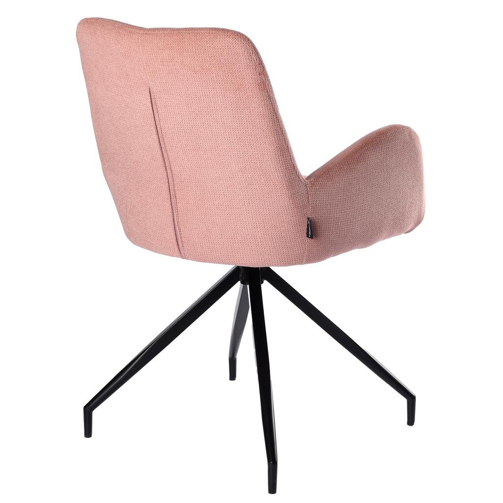 ERIM swivel chair upholstered in beige fabric