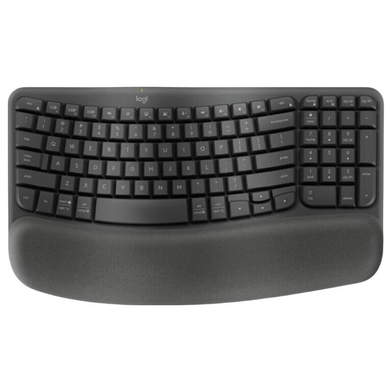 Logitech Wave Keys Ergonomic Wireless Keyboard