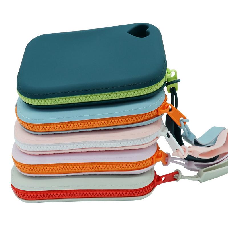 Portable Silicone Reusable Storage Bag Easy To Carry For Storing Makeup Stationery And Electronics