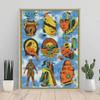 Full Drill Diamond Painting Kit Surreal Abstract Art Design Relaxing Creative Craft for Home Wall Decoration and Artistic Interior Spaces