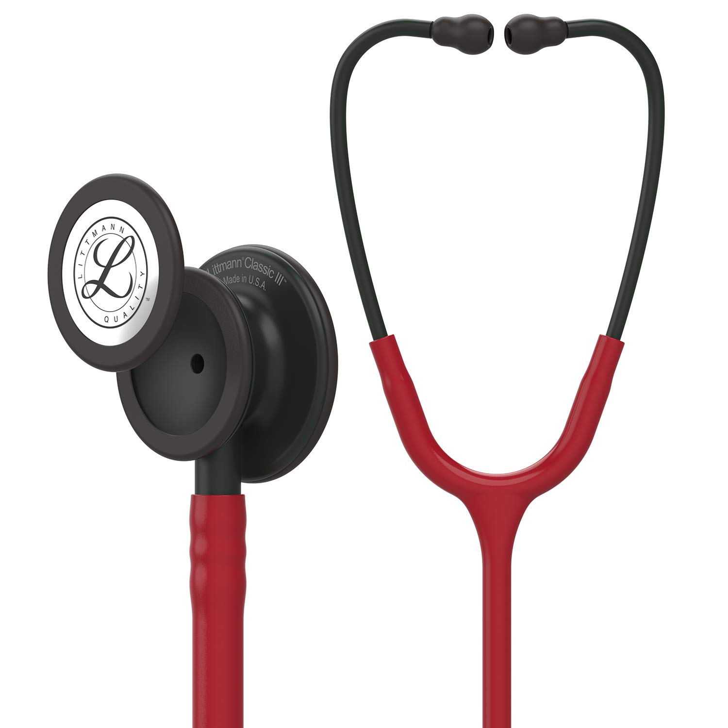 

Стетоскоп Littmann Classic III 5868 Бордовый/Черный
