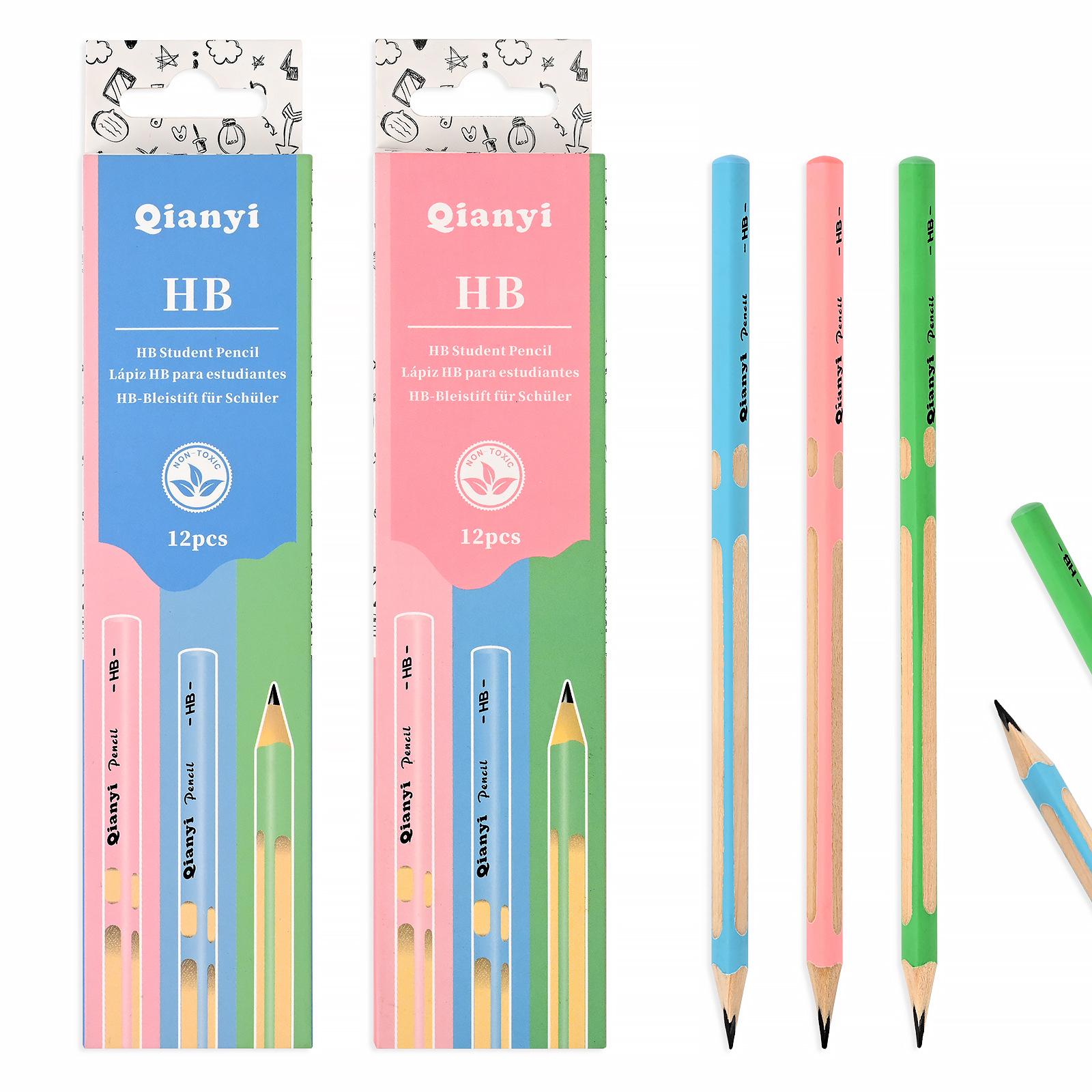 

Lead-Free Triangular HB Pencil for Students - Safe, Non-Toxic Stationery HB