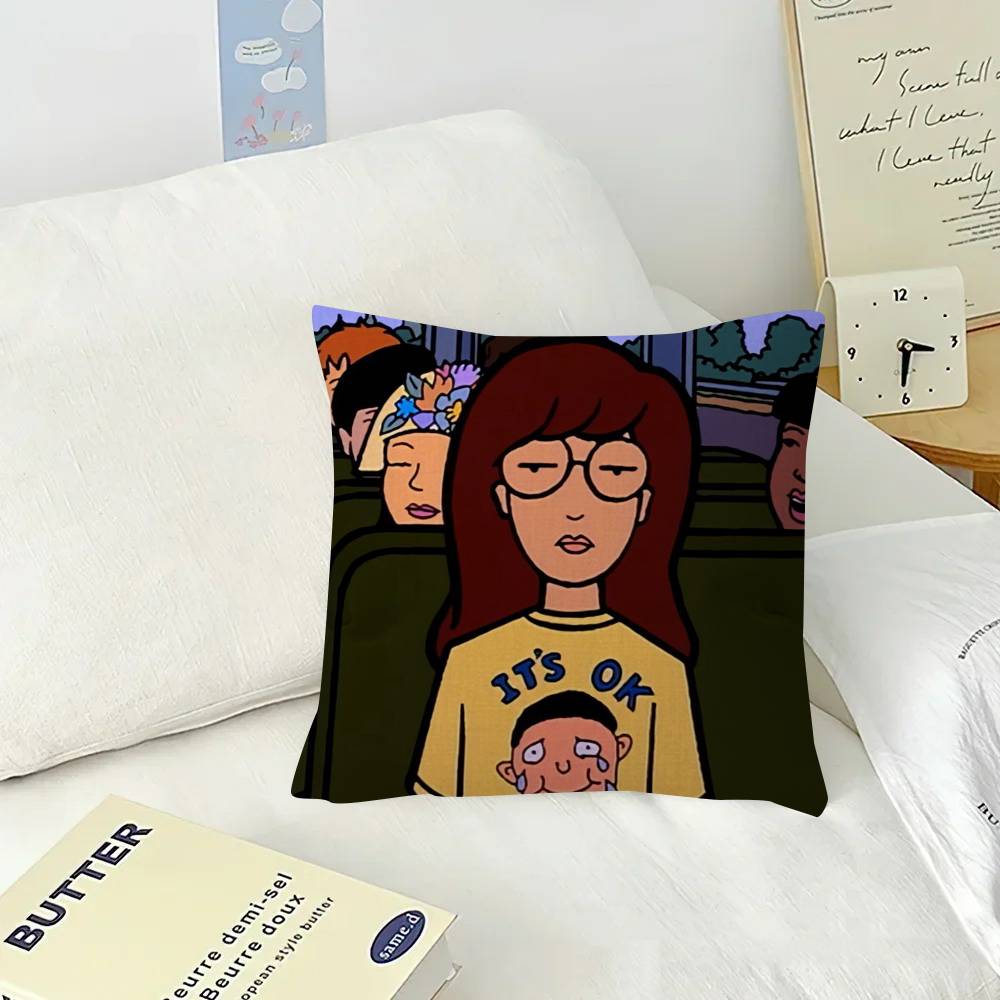 Cartoon Daria Sitcom   Pillow Cover Design Cushion Cover Decor Holiday Decorati