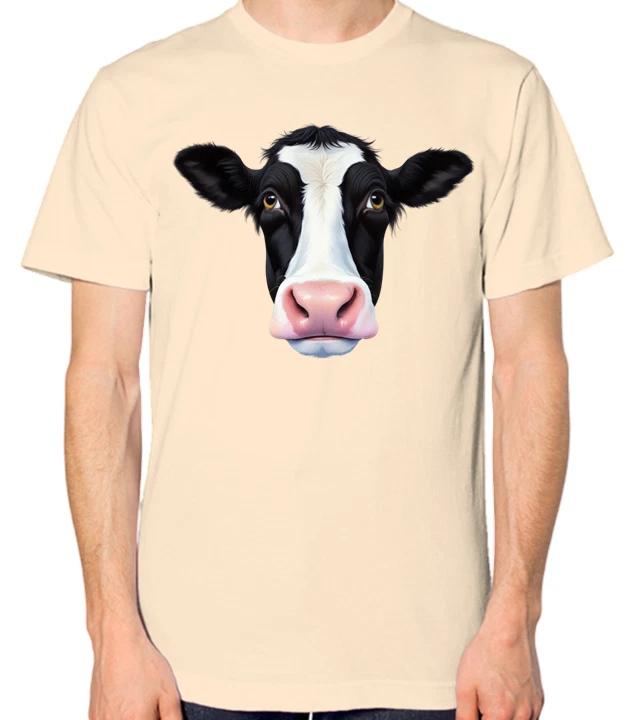 Cow T-Shirt Men Women Unisex Top XL