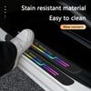 4Pcs Car Door Threshold Strips Protector Sticker For Mercedes Benz AMG Brabus Smart W204 GLC CLA W205 W203 W206 Auto Accessories FF2