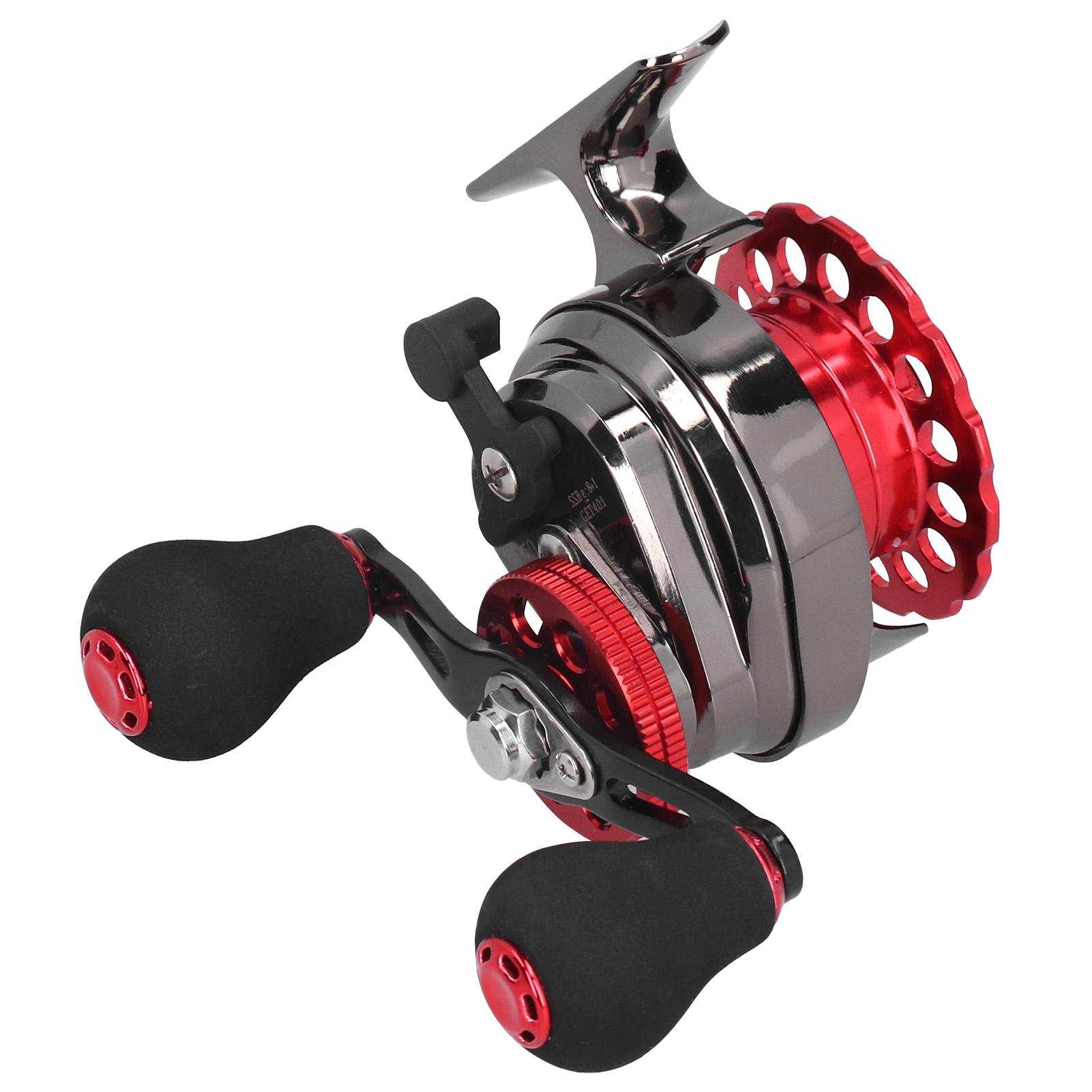 50 Raft Fishing Wheel with Discharge High Strength Metal Reel Accessory Left Right Hand left