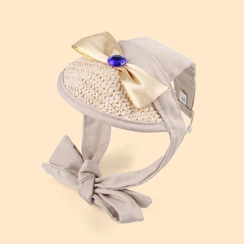 

Summer Dog Baseball Cap Adjustable Breathable Pet Sun Hat with Ear Holes for Puppy Cat Cute Outdoor Headwear New Dog Accessories M