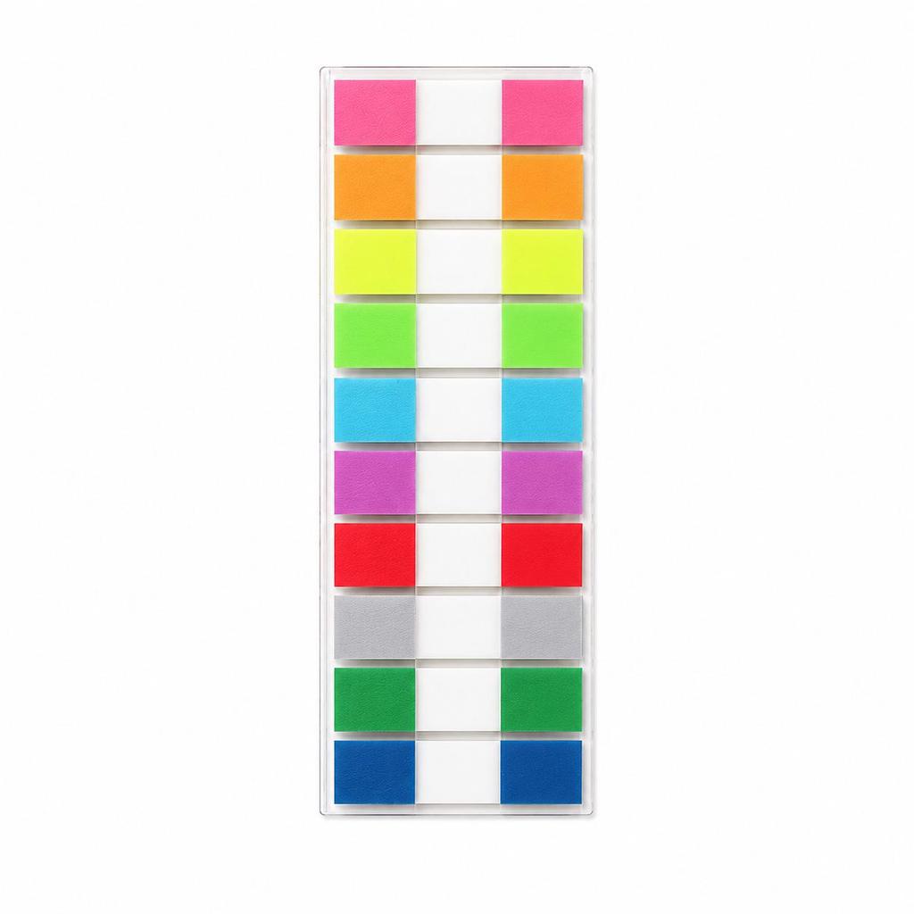 Waterproof Writable Sticky Note Labels - Portable Index & Memo Stickers