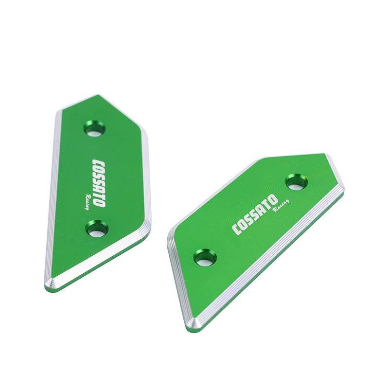 Kawasaki NINJA400 Rearview Mirror Base Cover - Aluminum Decorative Accessory