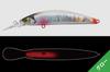 Jackall Timon Tricoroll GT 72 DR-F Floating Lure White Back (4038)