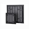 Black Vent Grille Waterproof Louver Vent Air Ventilation System Fan Grille  Electric Cabinet