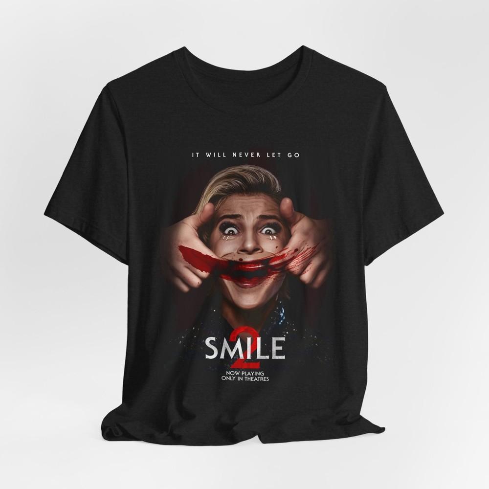 

Smile 2 Horror Graphic Tee – Unisex T-Shirt with Creepy Bold Design for Fans T-Shirt M