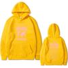 Sely Love World Tour Double Sided Print Hoodie Male Casual