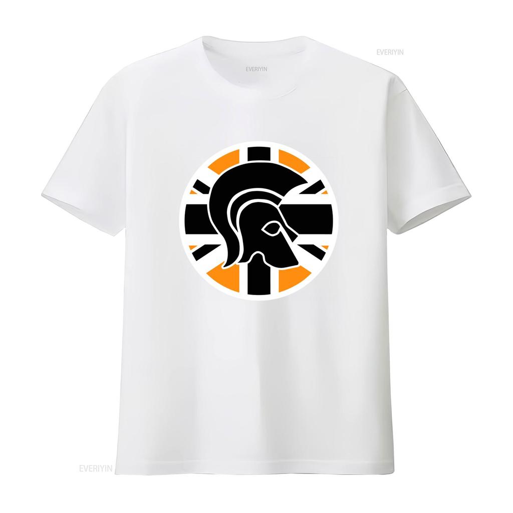 Trojský Skinhead Reggae Tričko Oranžová Černá Union Jack Jamajská Ska Doktor Pták Krab Záznamy Modrá Kočka Spartská Helma Design