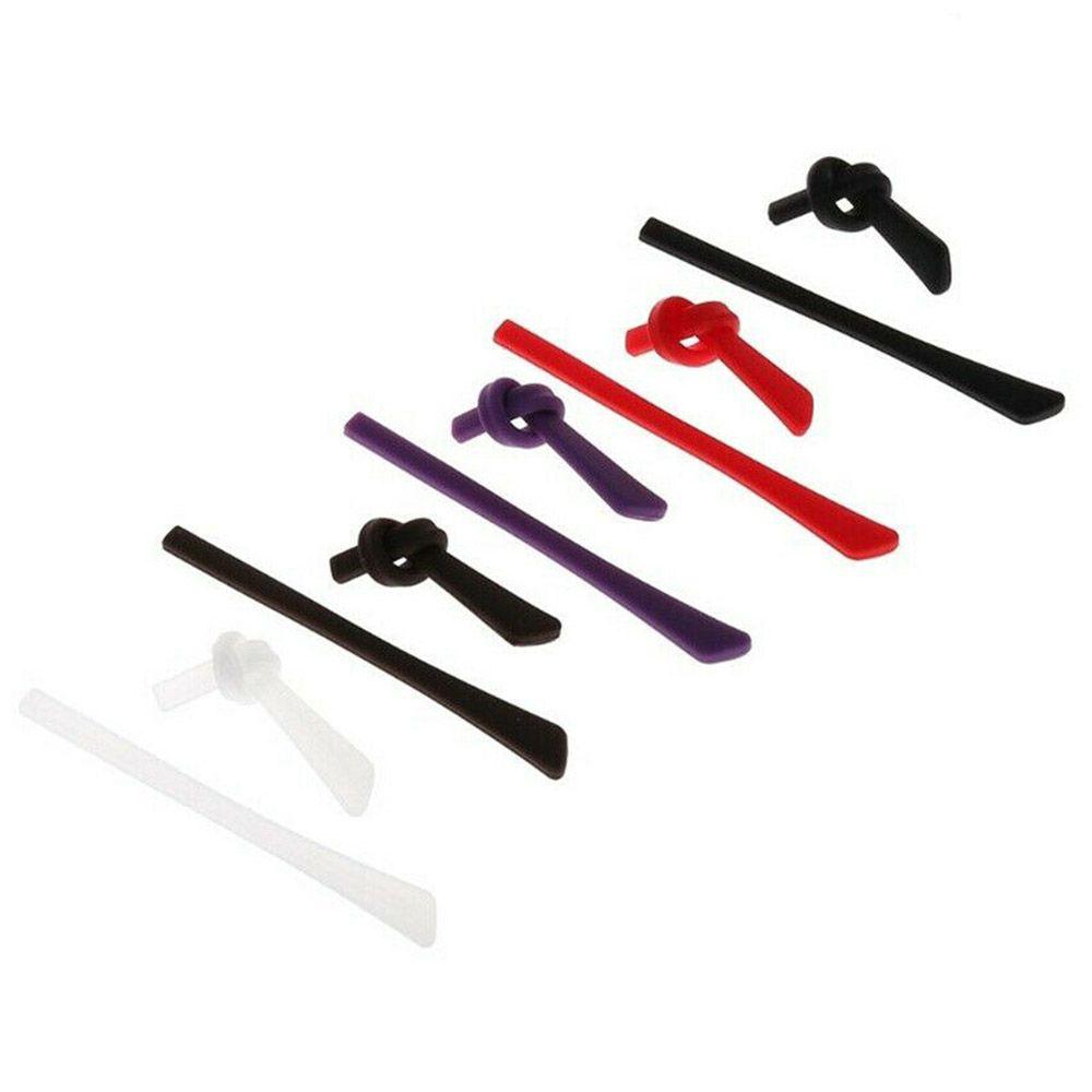 Glasses Ear Tubes Square Anti Slip Silicone Grips Eyeglasses Sports Temple Tips
