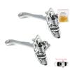 BDP938-1 2 Pieces Rear Left AND Right Door Catch Hinge Brake Stop Check Strap Limiter for Peugeot 106 I II 1991-2004 Citroen Saxo 1996-2004 9181H4