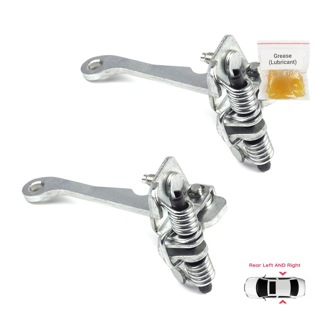 BDP938-1 2 Pieces Rear Left AND Right Door Catch Hinge Brake Stop Check Strap Limiter for Peugeot 106 I II 1991-2004 Citroen Saxo 1996-2004 9181H4