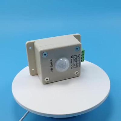 1Pcs Dc 12-24V Infrared Ir Body Photosensitive Control Detect On Off Switch Aisle Indoor Switch 8A Pir Motion Sensor Switch