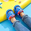 Shark EVA Perforated Summer Sandals for Kids - Non-slip Cartoon Indoor Slippers for Boys and Girls.