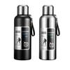 Große Kapazität Kalt Thermos Becher Edelstahl Isolierte Tee Kaffee Wasserflasche Isolierflasche Topf Reisebecher