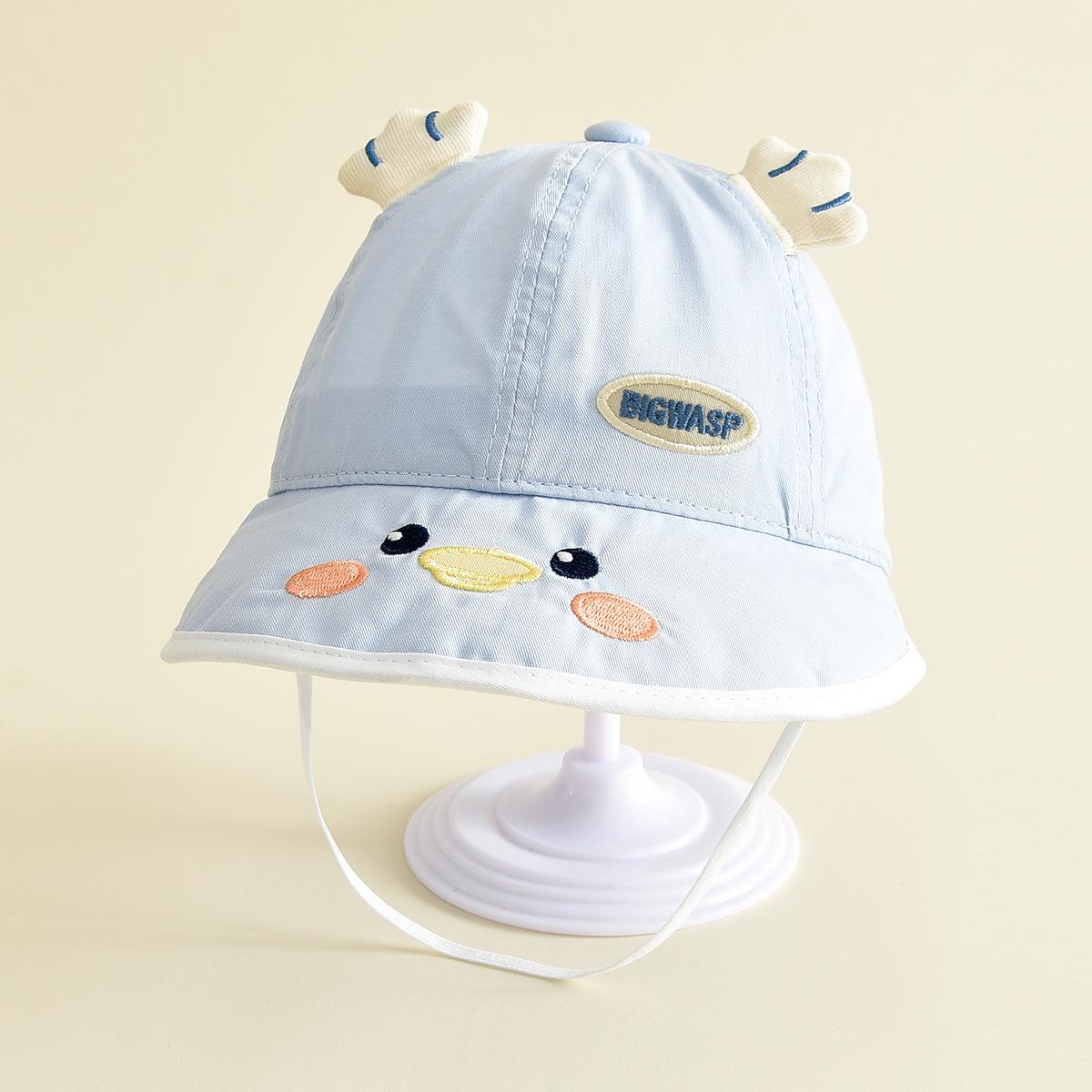 

Children s Cute Animal Bucket Hat - Windproof, Sun-Protective, Versatile for Outdoors Hat Circumference 42-44cm светло-синий