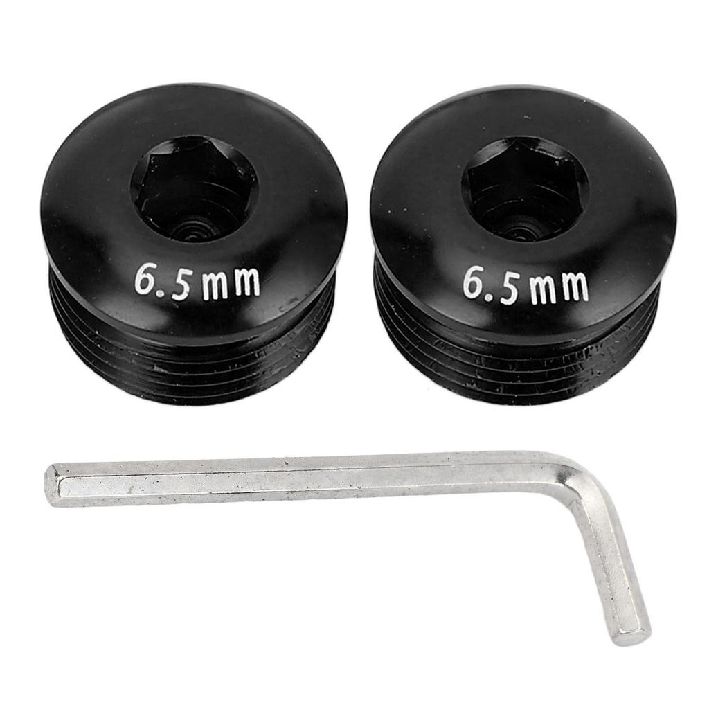 2pcs Mountain Cycle Pedal Cover M14 Pedal Screw Dust Cover Aluminum Alloy Repair Parts Riding Cyclin