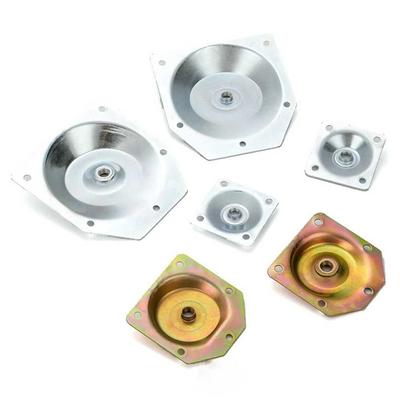 Hardware Sofas Stühle Verzinktes Eisen Tischfüße Set Montageplatten Beine Befestigungsplatte