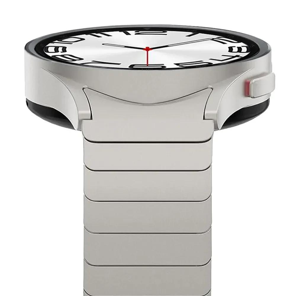 Armband für Samsung Galaxy Watch 6 Classic 47mm 43mm Band 4 42 46mm ohne Lücken Edelstahlarmband für Watch4 5 Pro 44mm 40 45mm