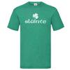 Slàinte St. Patrick's Day T-Shirt Kleeblatt verblasst 17. März Geburtstagsgeschenk