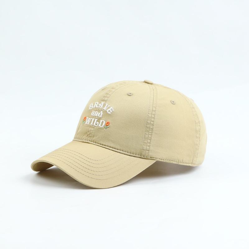 Embroidery Versatile Baseball Cap Summer Visor Cap Women's Sunscreen Outdoor Casual Cap Men's Cycling Sun Cap
