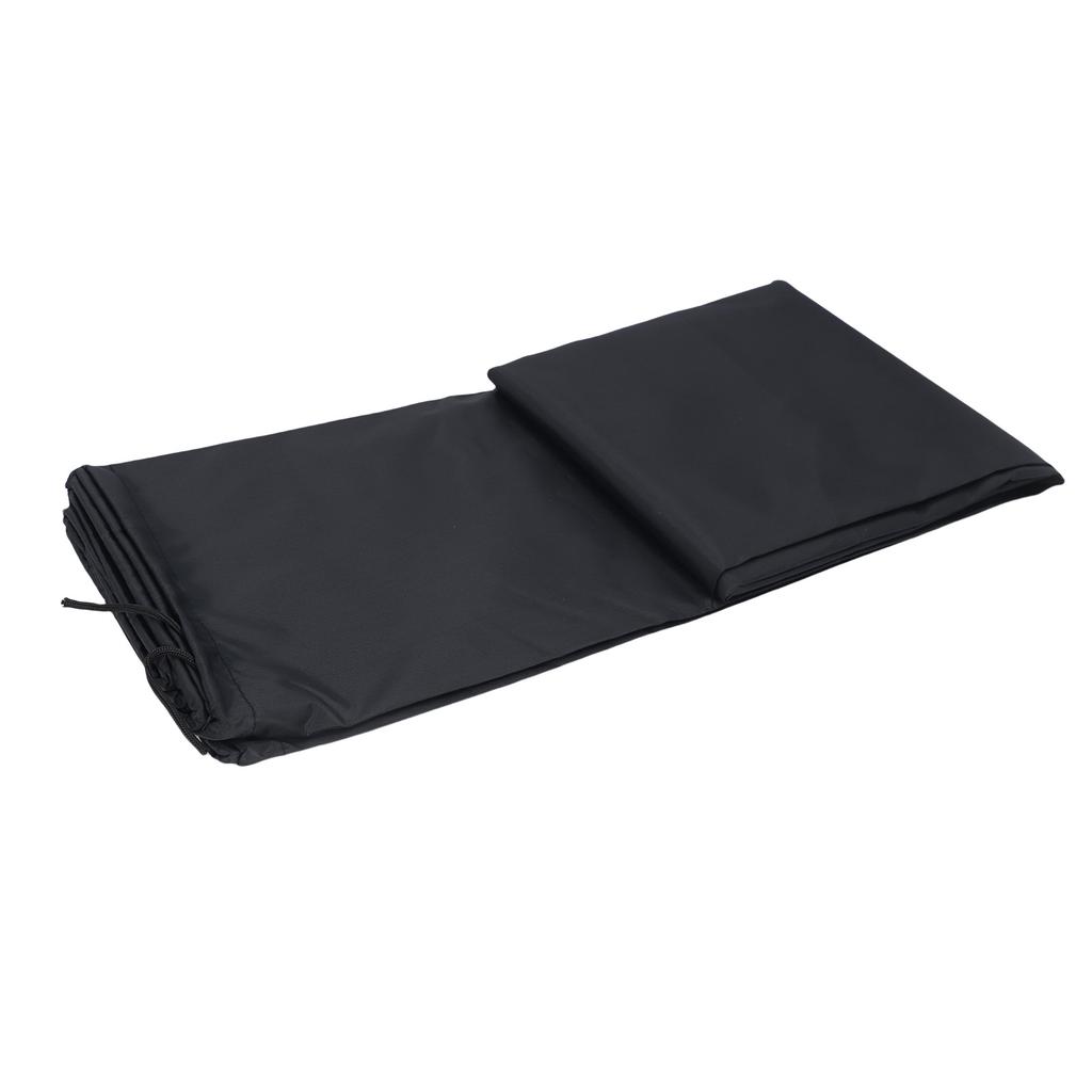  Riding Field Mower Cover Tractor Mower Cover  Turn Mower Cover   Oxford Fabric 140x66x92cm with Reinforced Stitching for Outdoor Garden Equipment Pro