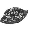 Spring And Summer Outdoor Embroidered Denim Fisherman Hat Retro Bucket Hat Sun Protection Hat