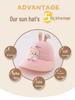 Kids' Cartoon Baseball Cap - Wide Brim Sun Protection Hat for Spring and Autumn