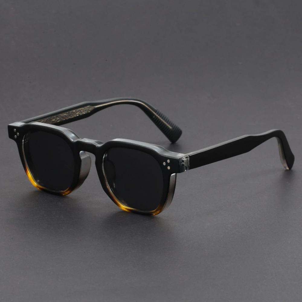 Boho Retro Polarized Sunglasses for Men Frame Polygonal Women's Sunglasses Outdoor High Quality Travel Glasses
