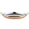 304 Stainless Steel Rose Gold Oval Serving Platter