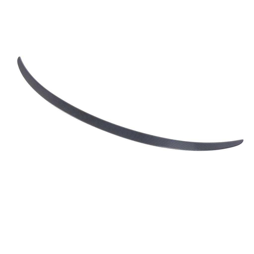 Carbon Fiber Style Trunk Spoiler Increase Stability Glossy Rear Trunk Lid Spoiler Wing for Model 3