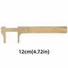 Caliper Brass Brass Vernier Caliper Sliding Gauge With Scales Pocket Vernier Caliper Mini Gold Measuring Tool Jewelry Testing