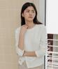 YUPPE Slit Golgi T-Shirt_Ivory