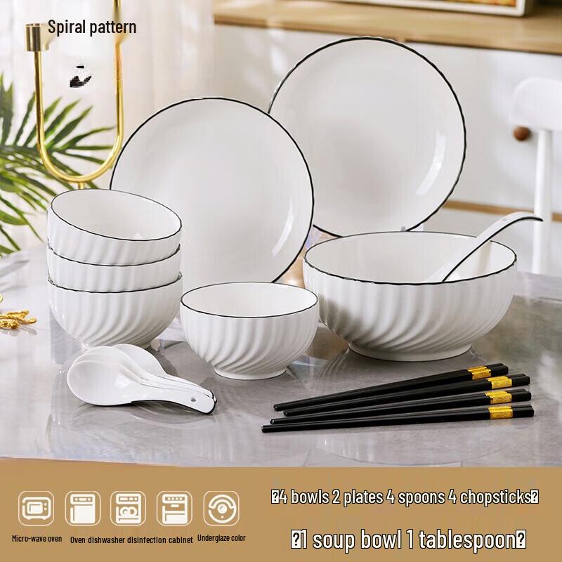 

Набор посуды ZISIZ в стиле легкой роскоши