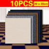10pcs Self Adhesive Carpet Rugs Living Room Carpet Floor Mat 30x30cm Square Staircase Anti-slip Floor Sticker Office Home Decor