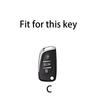 For Citroen C2 C3 C4 C5 C6 C8 Ds4 For Peugeot 107 207 306 307 407 308 607 Car Key Case Cover Bag Shell Keychain Accessories